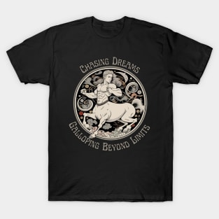 Centaur chasing dreams T-Shirt